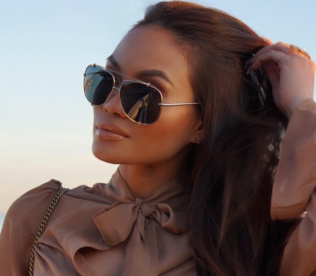 RAVEN - Gold/Brown - SLOANE Eyewear