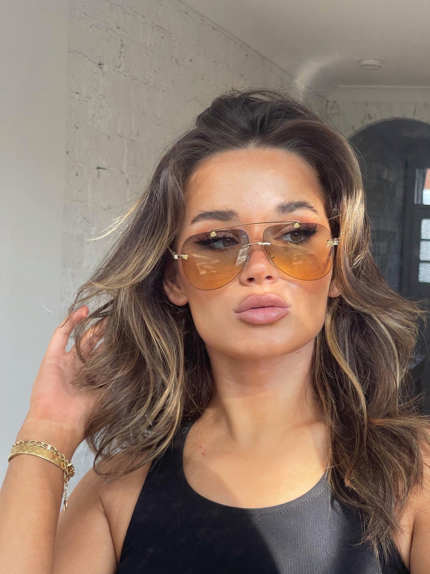 KAIDYN - Gold/Gray Gradient - SLOANE Eyewear