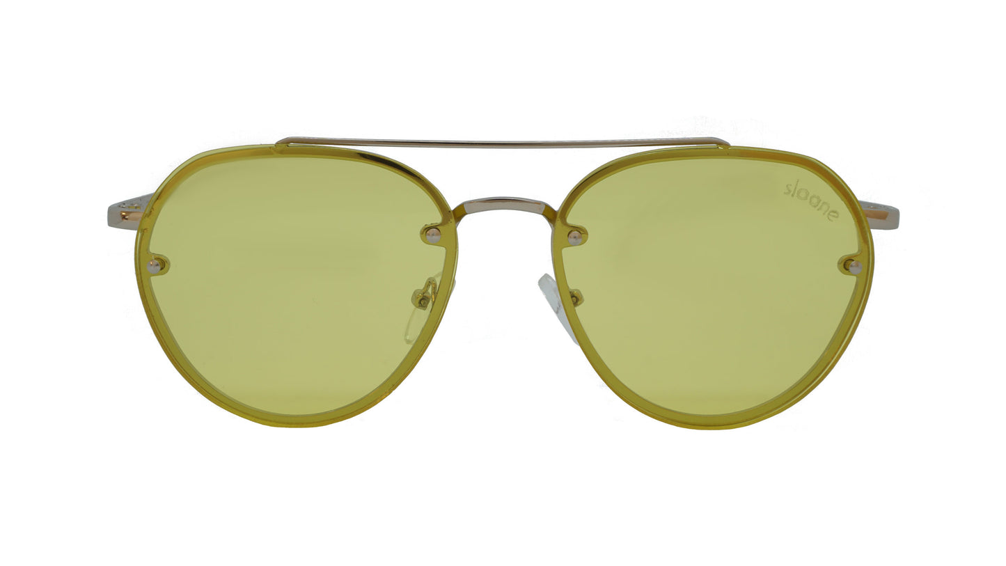 IZZY - Silver/Yellow
