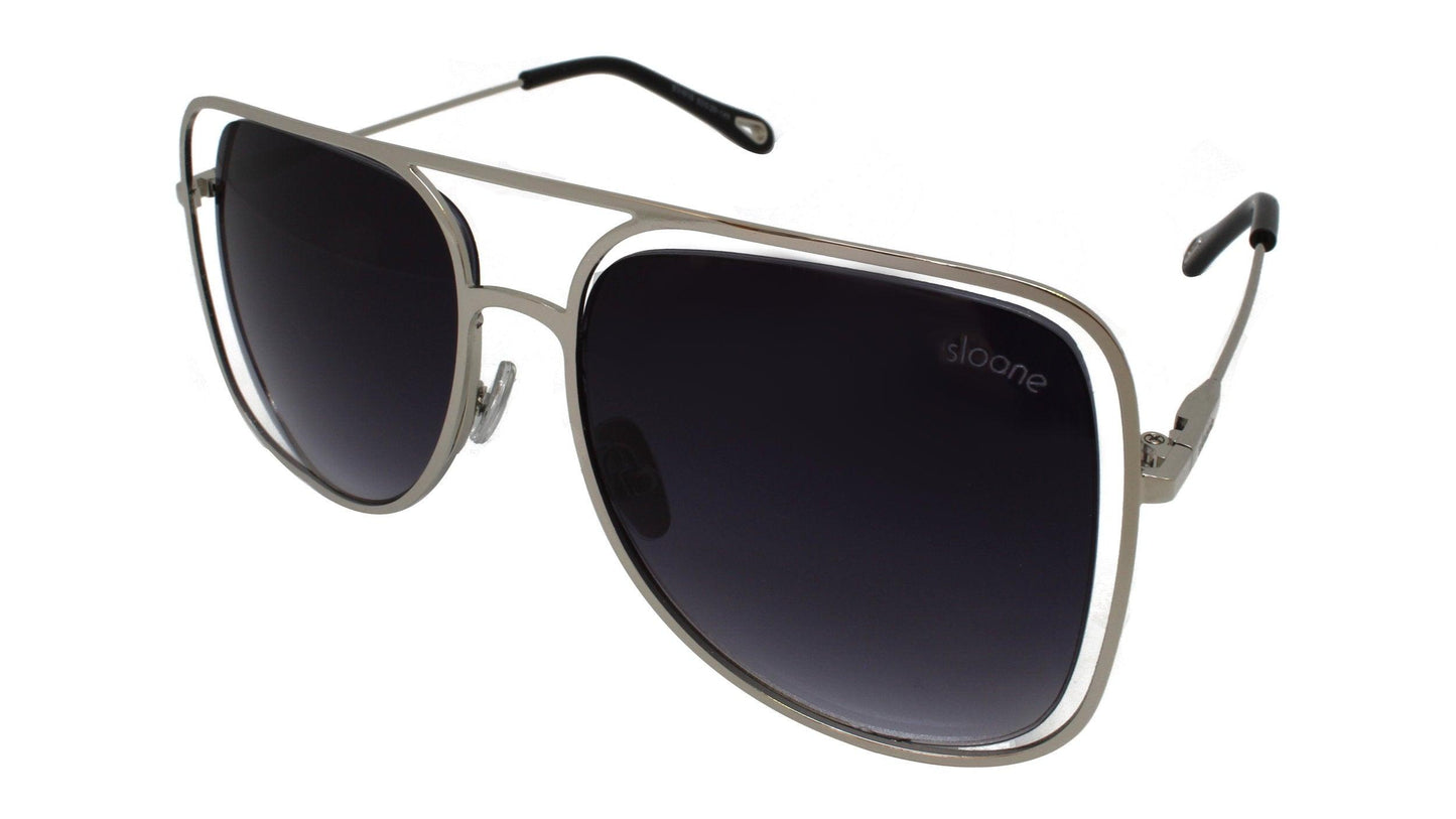 KATANA - Silver/Dark Purple - SLOANE Eyewear