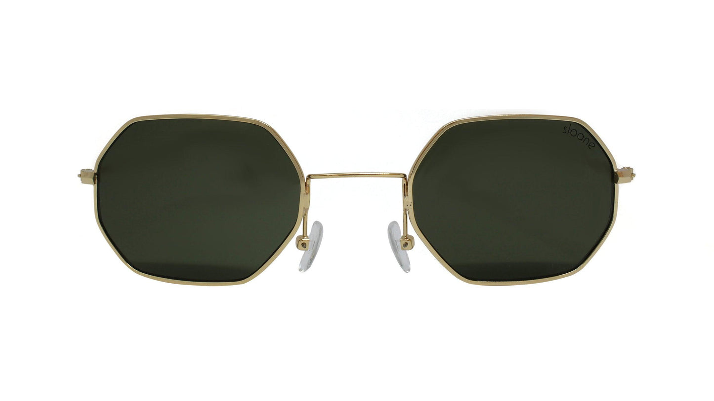 KAYNE - Gold/Olive Green - SLOANE Eyewear