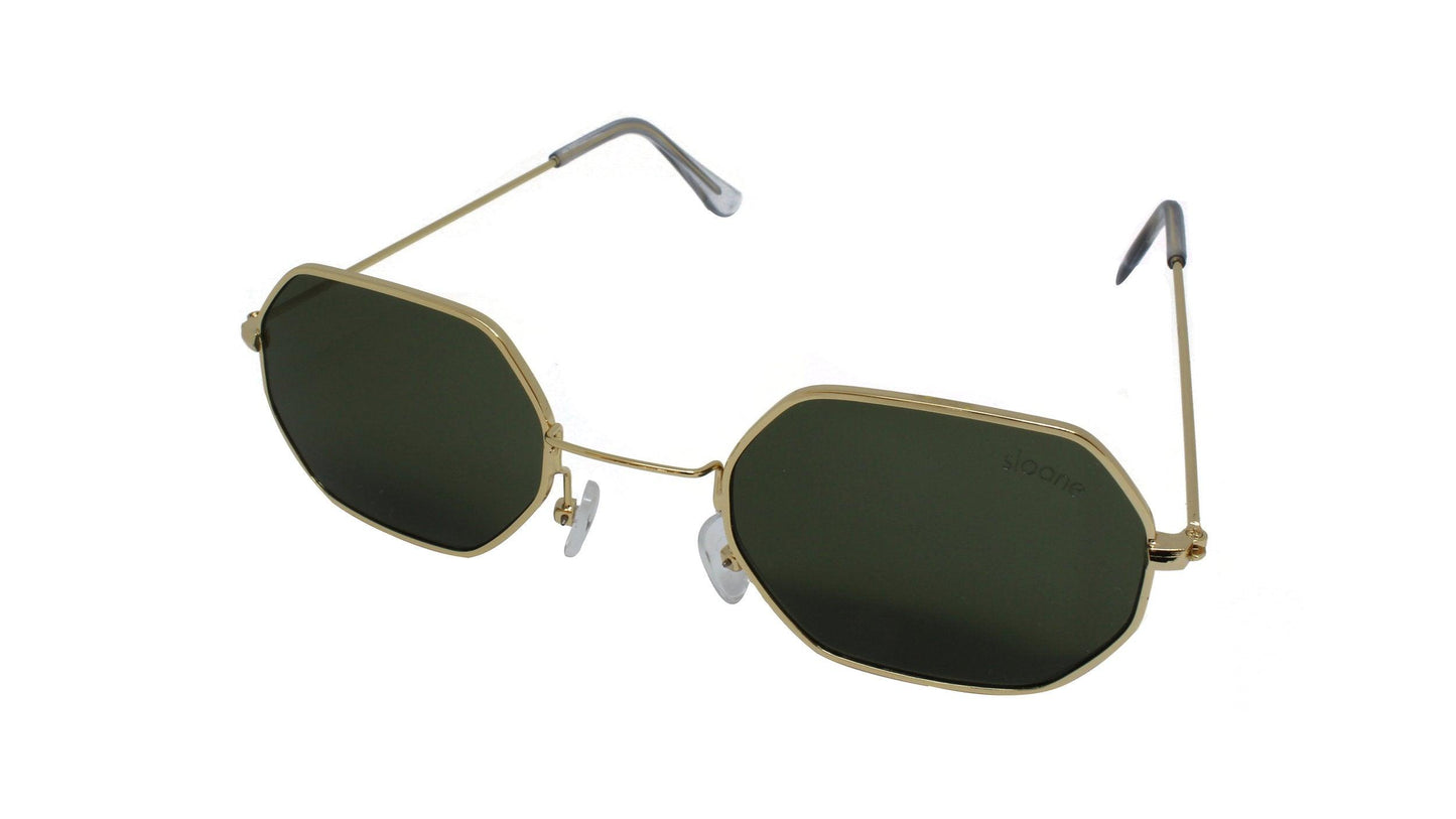 KAYNE - Gold/Olive Green - SLOANE Eyewear