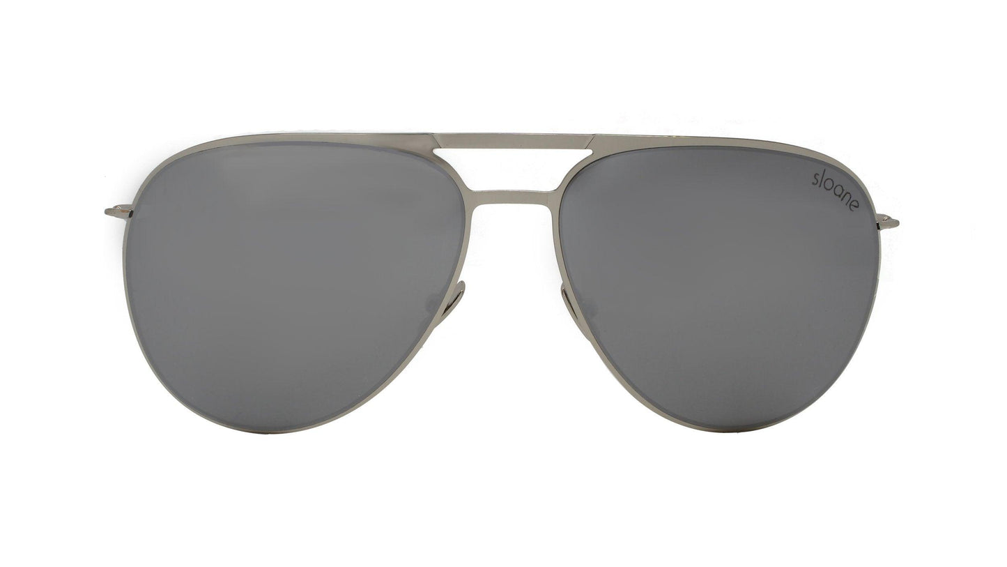 MERCURY - Silver Mirror - SLOANE Eyewear