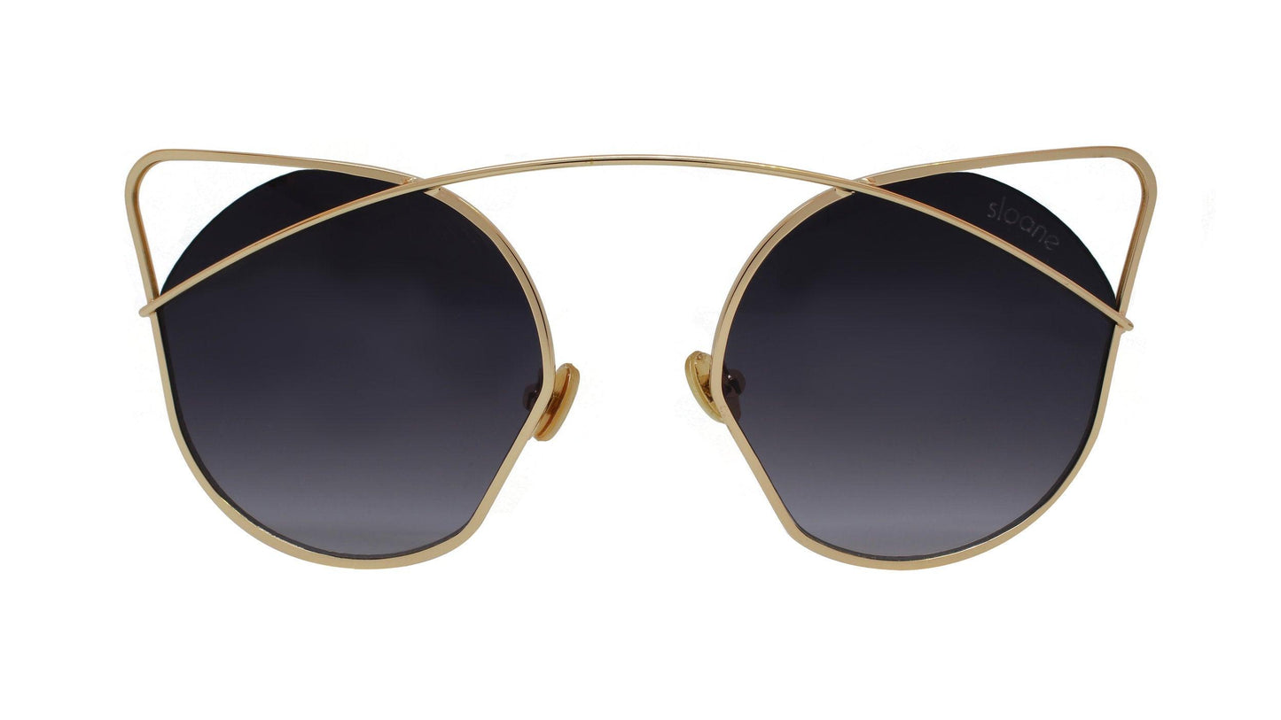 NEPTUNE - Gold/Dark Purple - SLOANE Eyewear