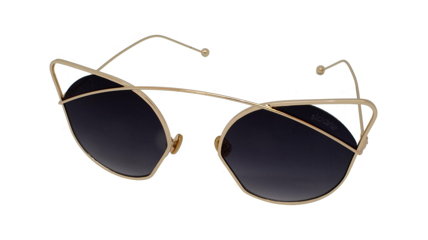 NEPTUNE - Gold/Dark Purple - SLOANE Eyewear