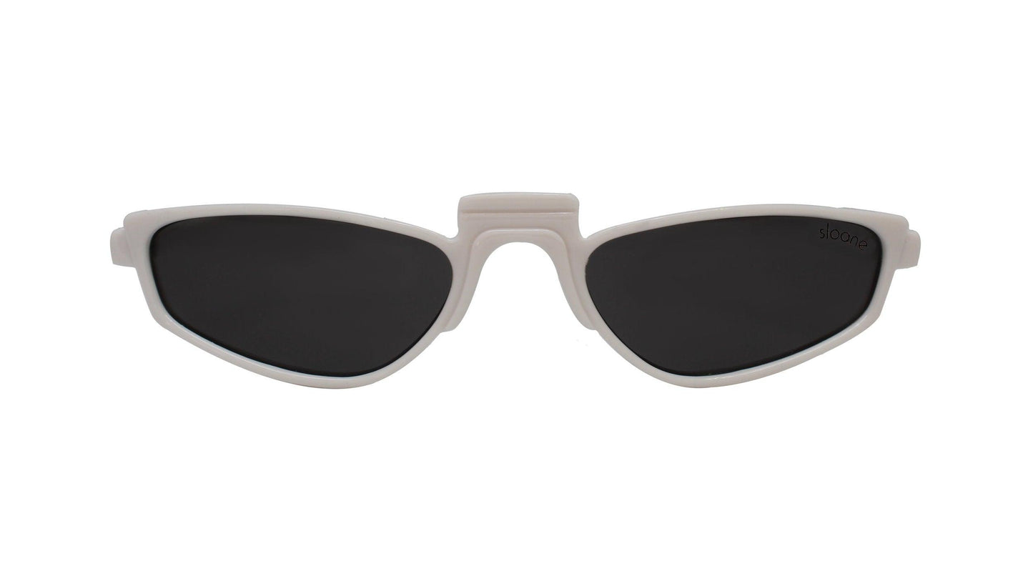 NIA - White/Black - SLOANE Eyewear
