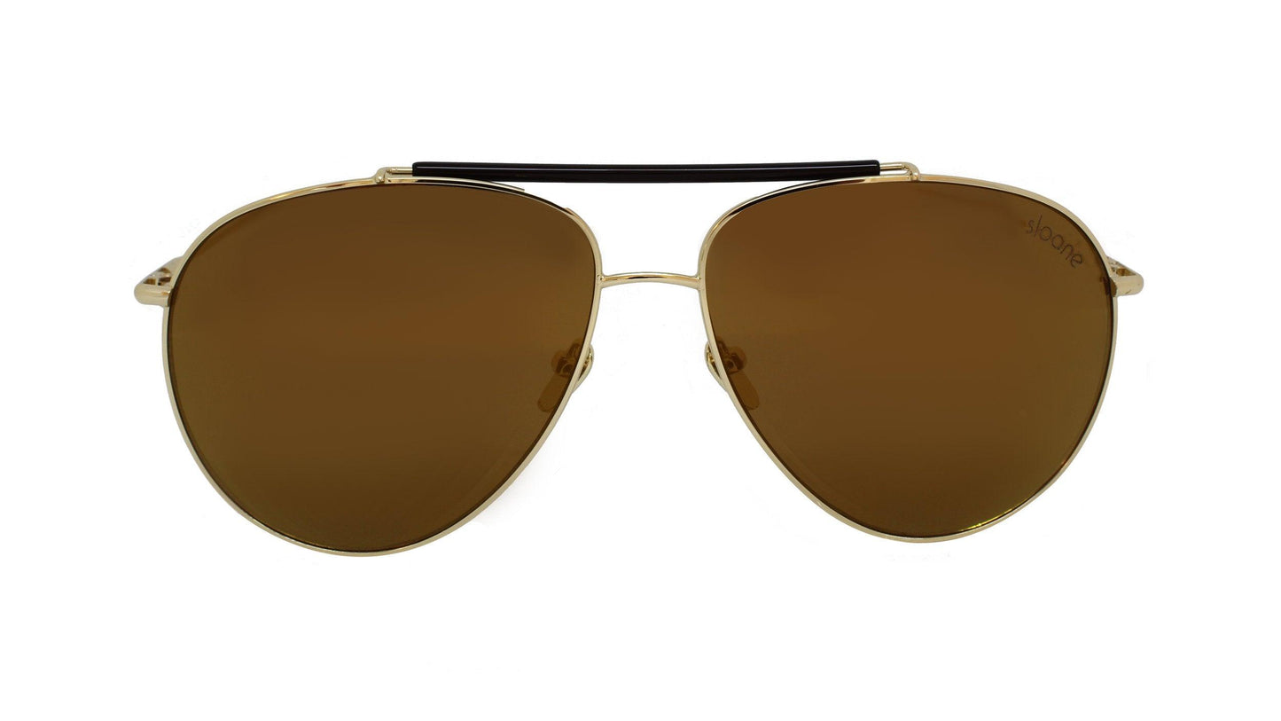 NOA - Gold/Brown - SLOANE Eyewear