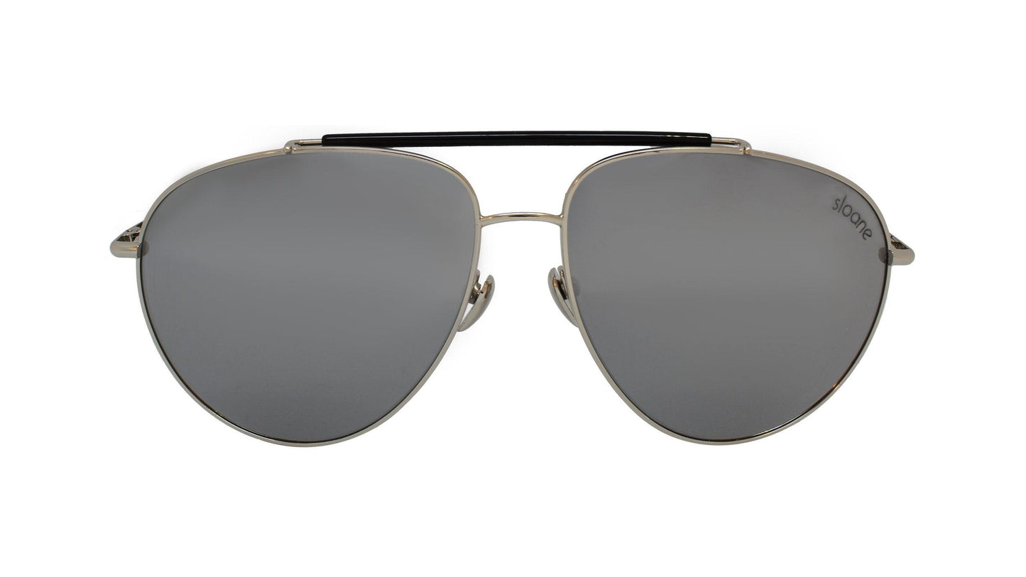 NOA - Silver/Mirror - SLOANE Eyewear