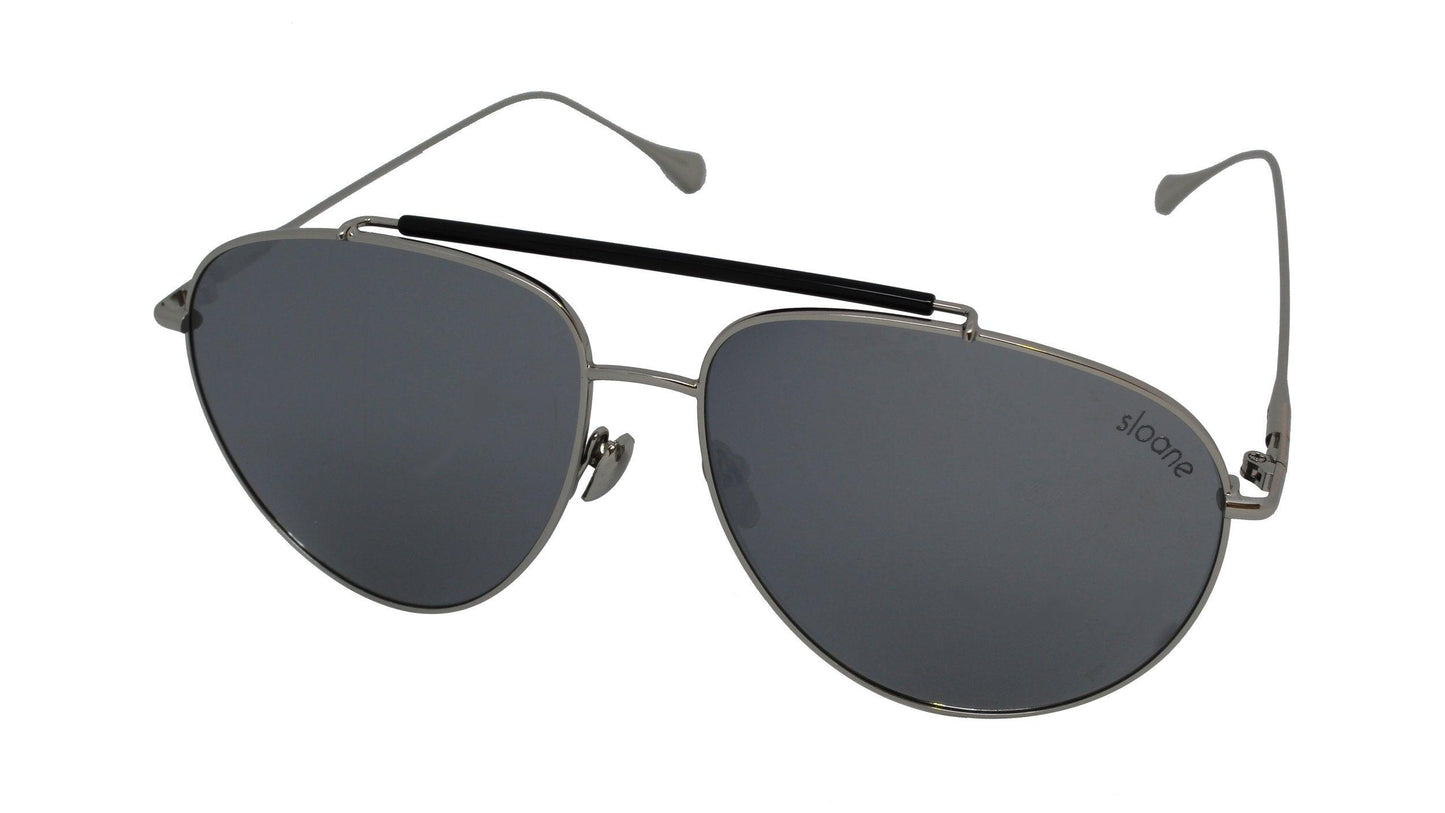 NOA - Silver/Mirror - SLOANE Eyewear