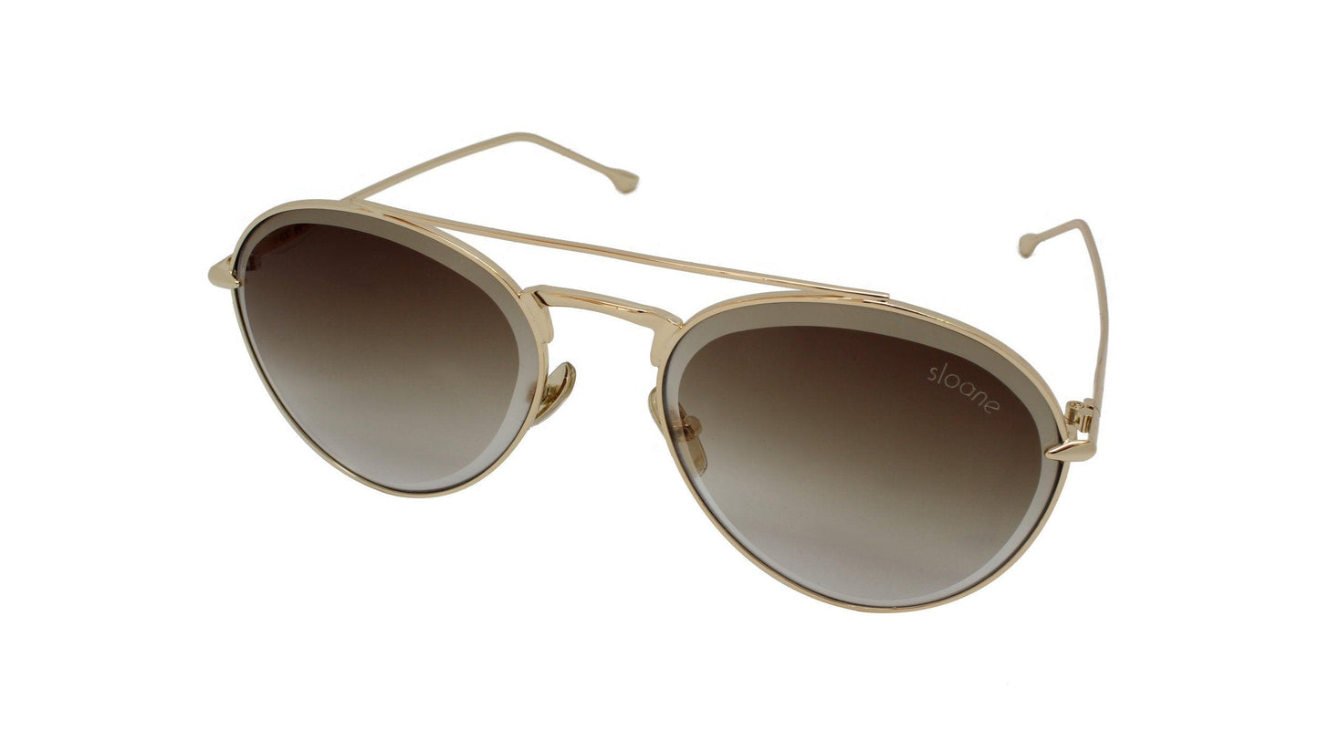NOVA - Gold/Brown - SLOANE Eyewear