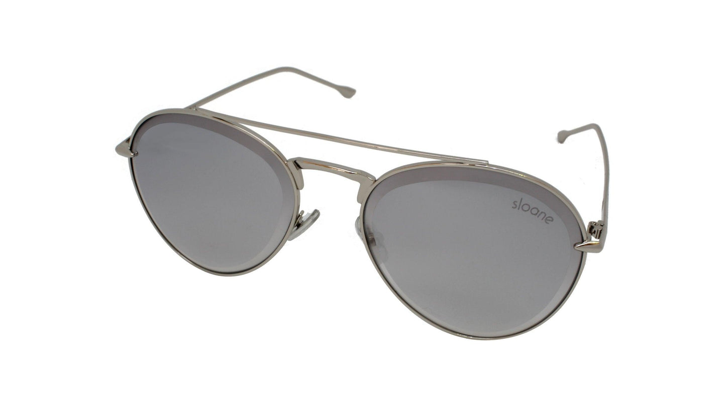 NOVA - Silver Mirror - SLOANE Eyewear