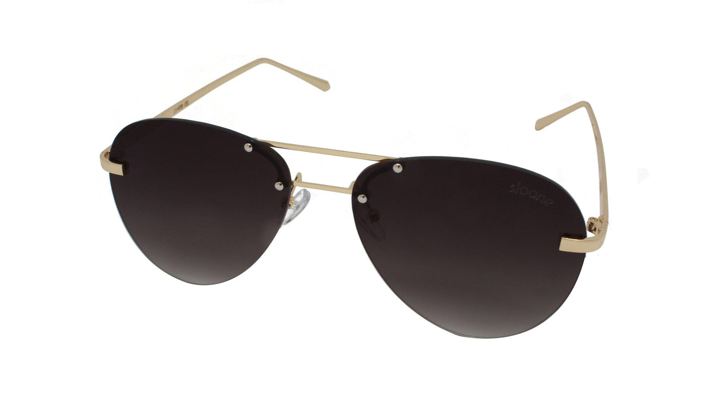 PHARAH - Gold/Dark Purple - SLOANE Eyewear