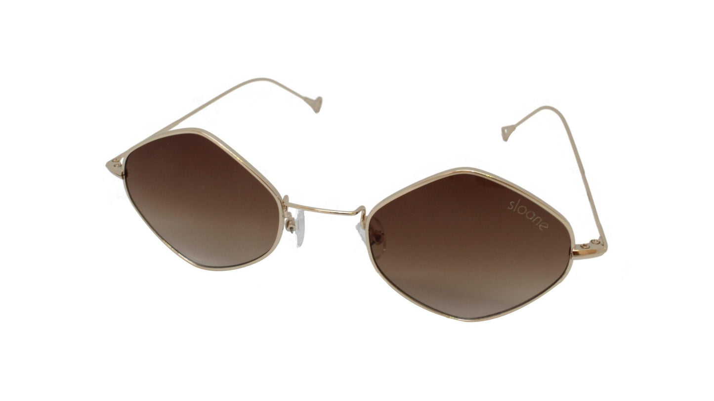 QUINN - Gold/Brown - SLOANE Eyewear