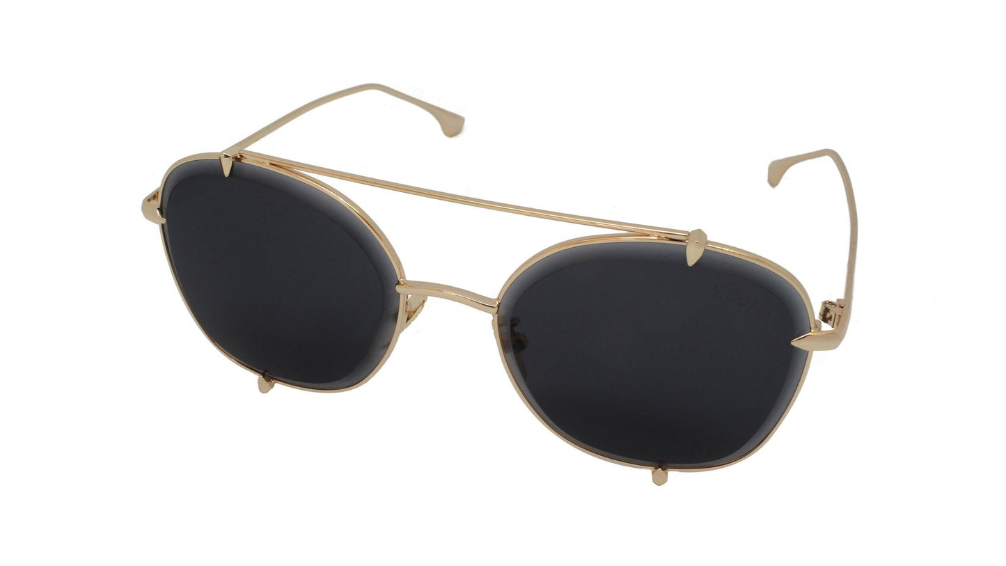 REI - Gold/Black - SLOANE Eyewear