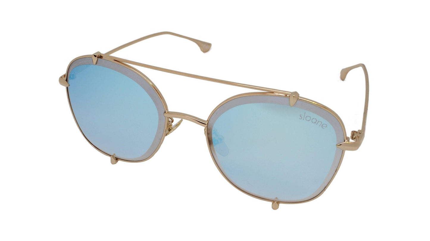 REI - Gold/Mystic Blue - SLOANE Eyewear
