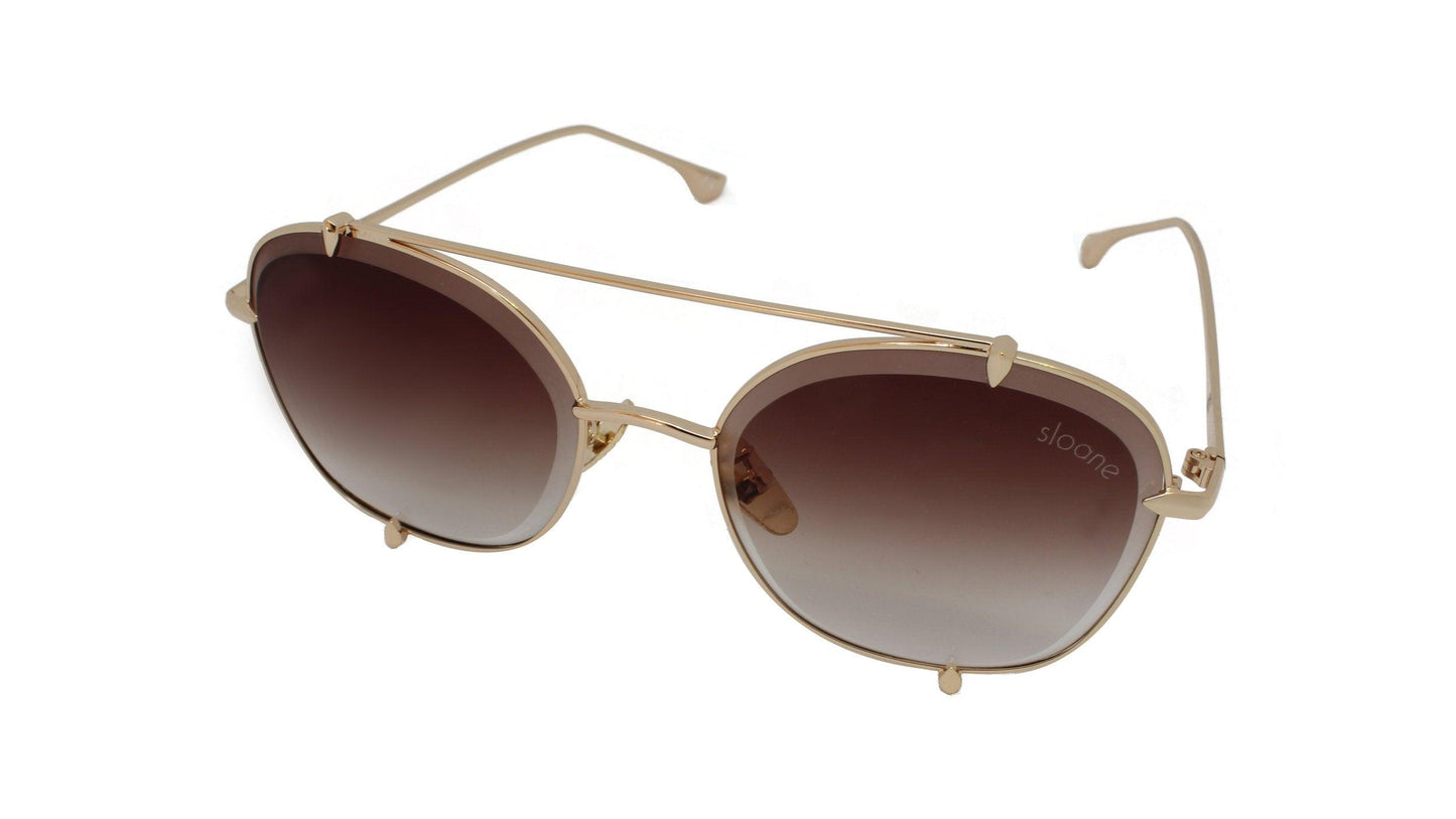 REI - Gold/Tea - SLOANE Eyewear