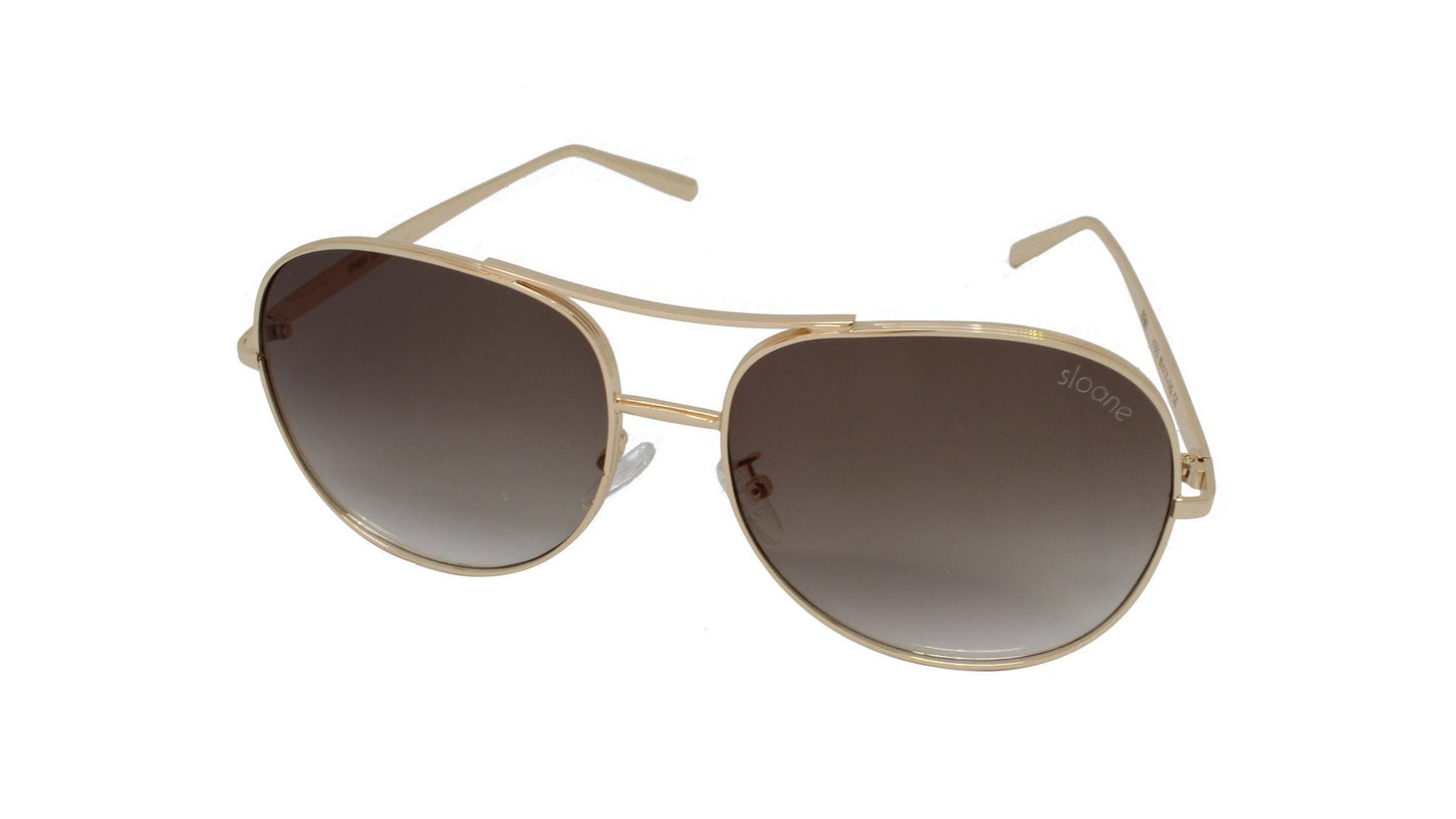 REMI - Gold/Brown - SLOANE Eyewear