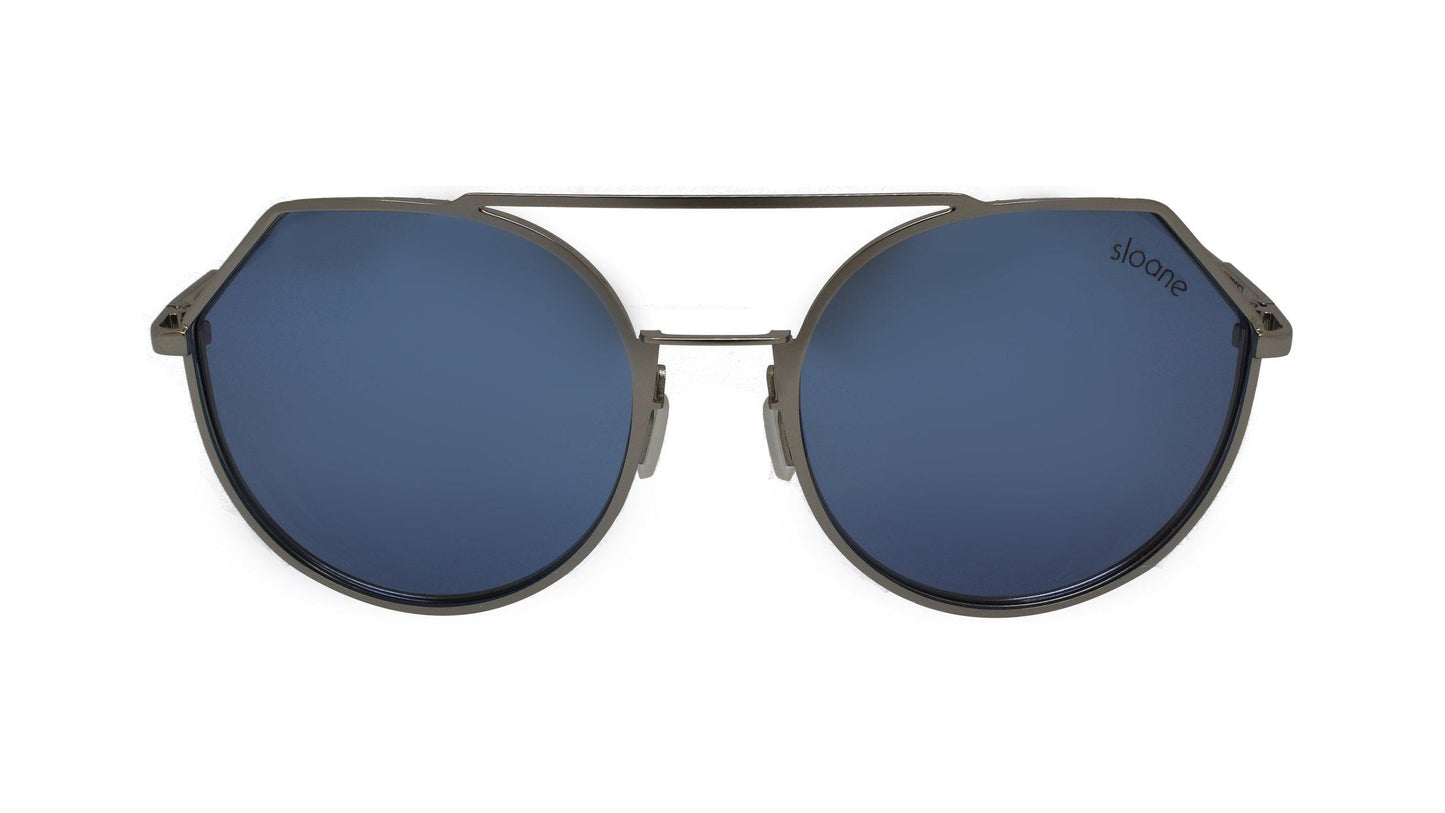 RYCROFT - Silver/Blue Mirror - SLOANE Eyewear