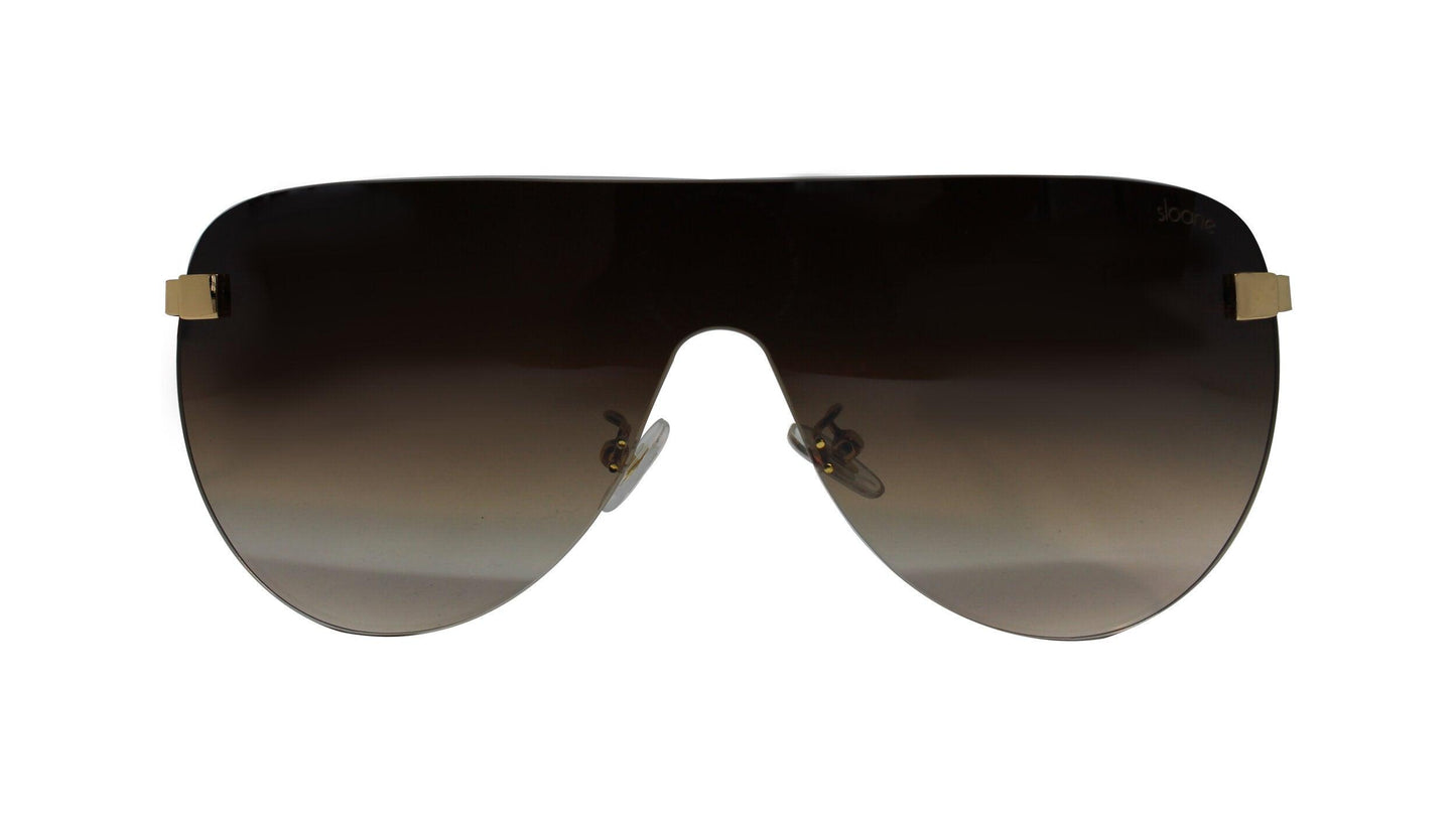 SOPHINA - Gold/Brown Gradient - SLOANE Eyewear