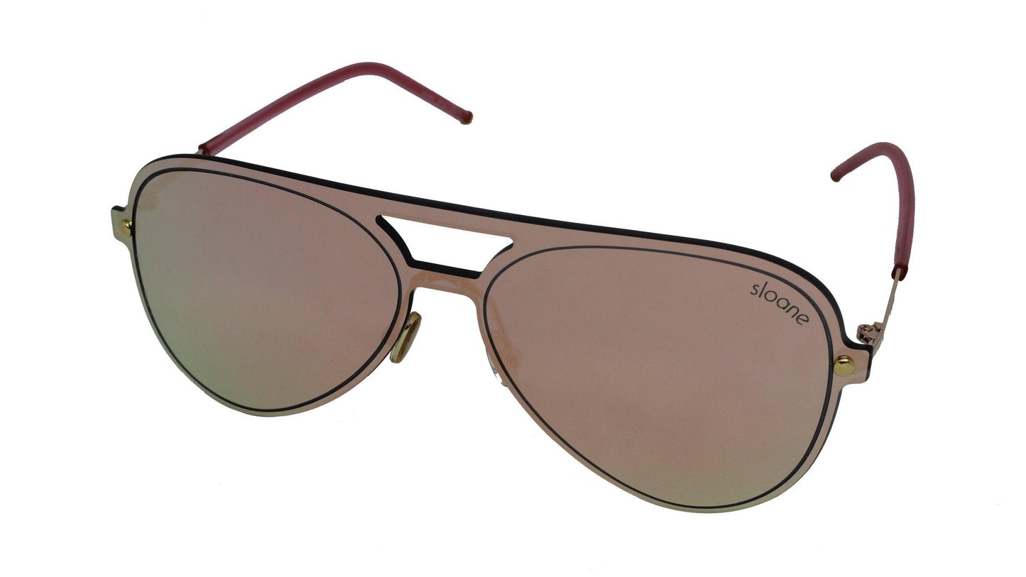 SORA - Rose Gold/Mirror - SLOANE Eyewear
