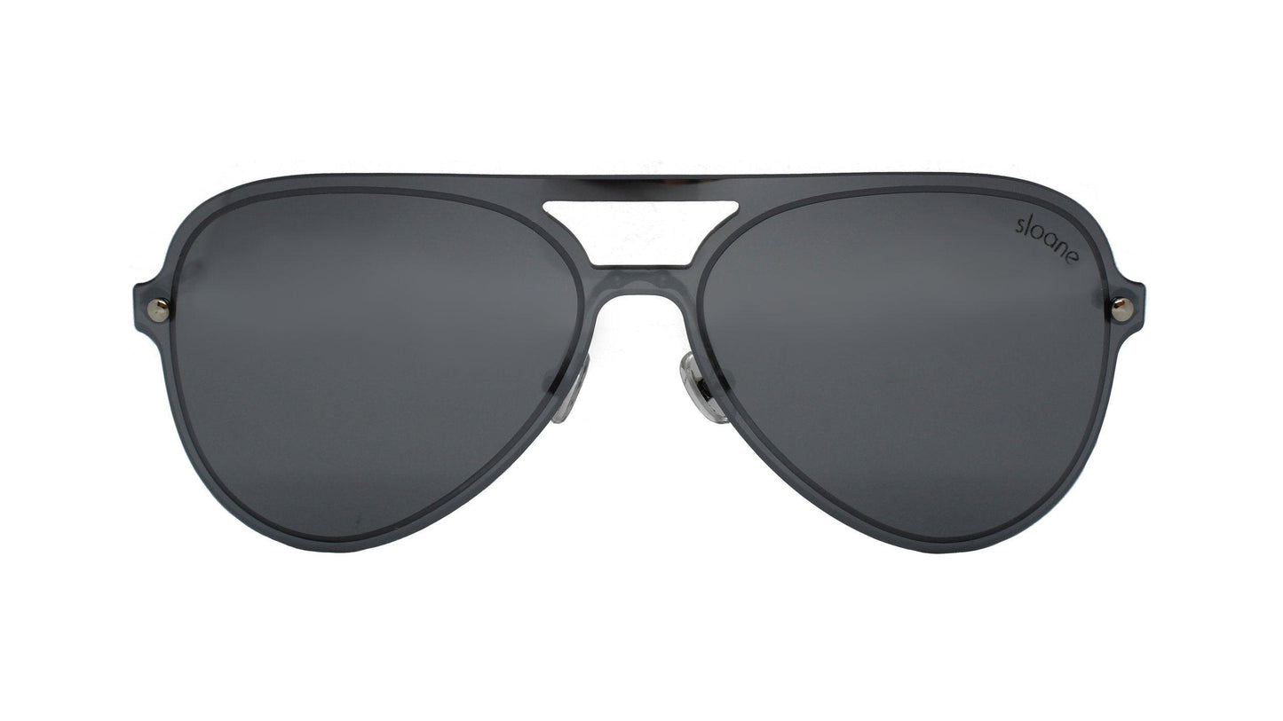 SORA - Silver/Mirror - SLOANE Eyewear