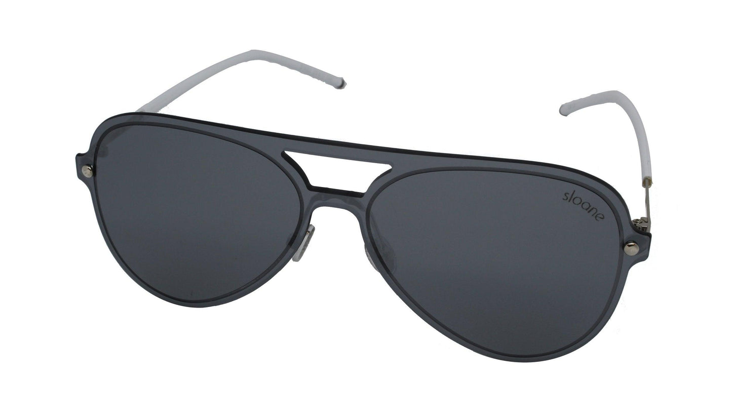 SORA - Silver/Mirror - SLOANE Eyewear