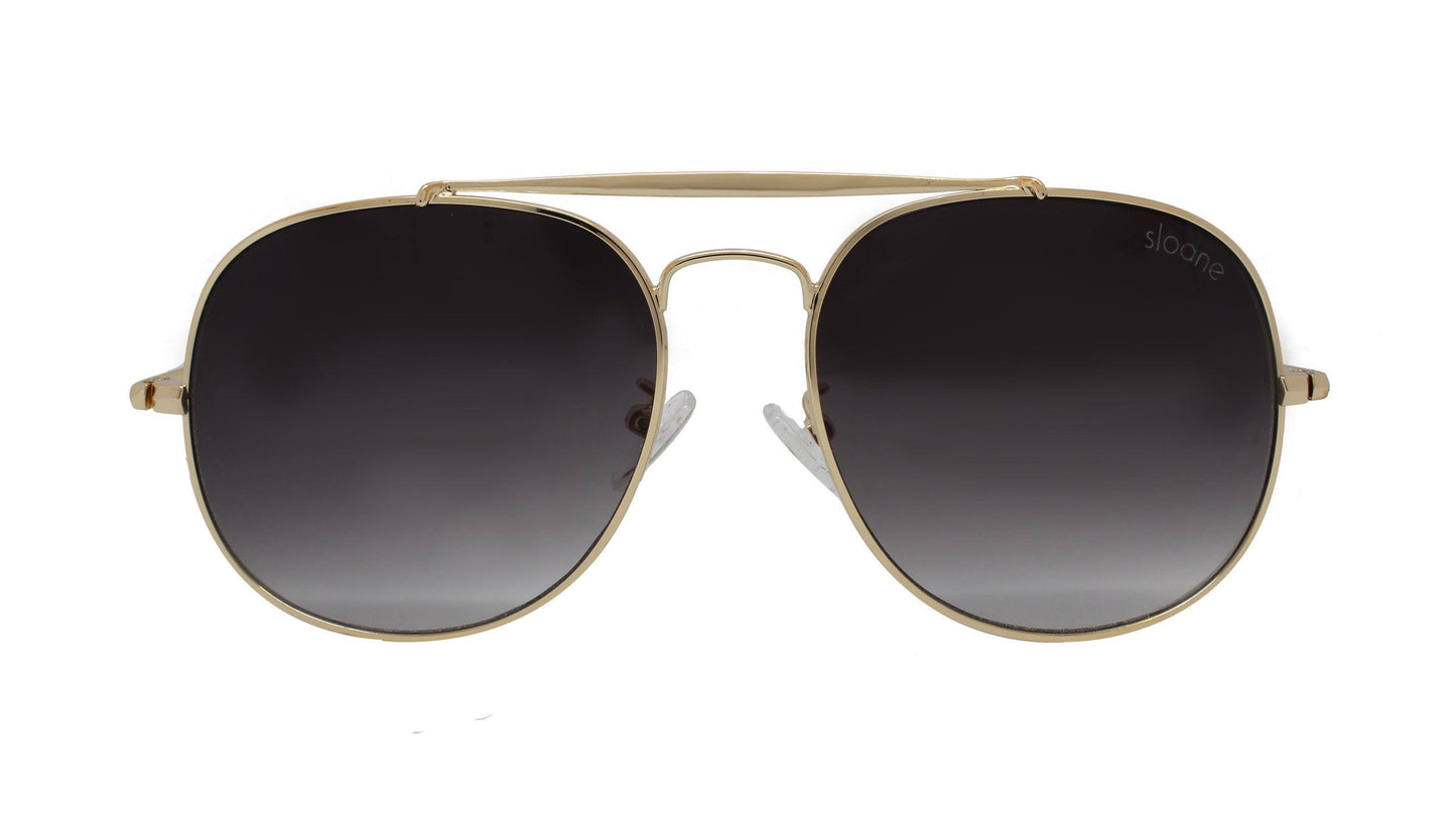 TRENTON - Gold/Dark Purple - SLOANE Eyewear