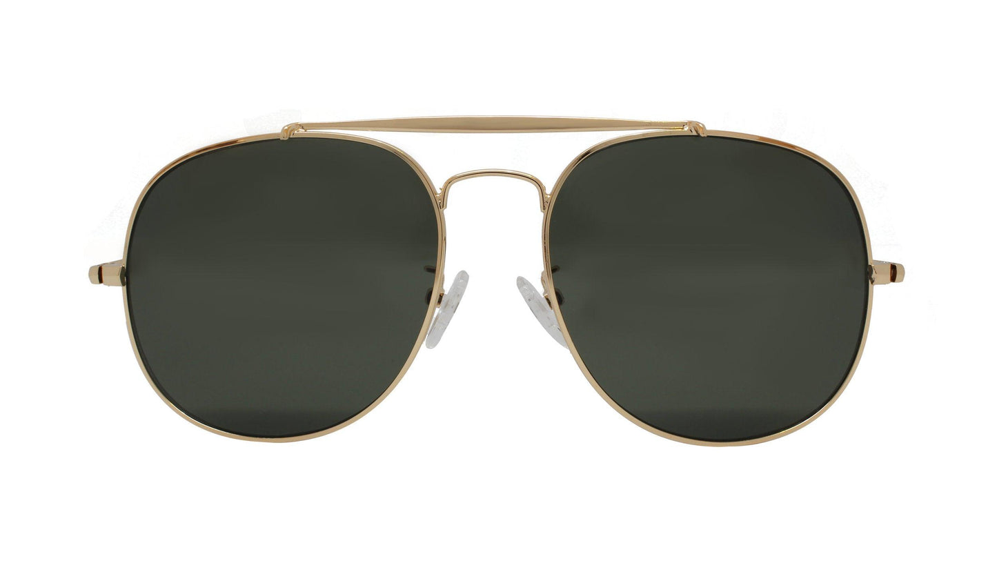 TRENTON - Gold/Olive Green - SLOANE Eyewear