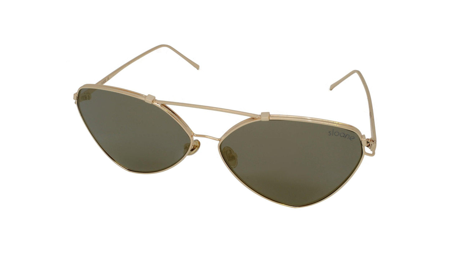 VENICE - Gold Mirror - SLOANE Eyewear