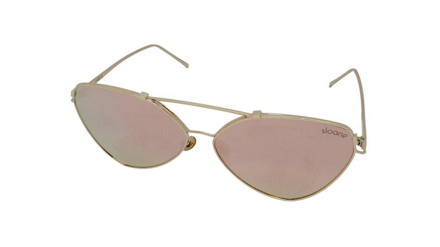 VENICE - Rose Gold Mirror - SLOANE Eyewear