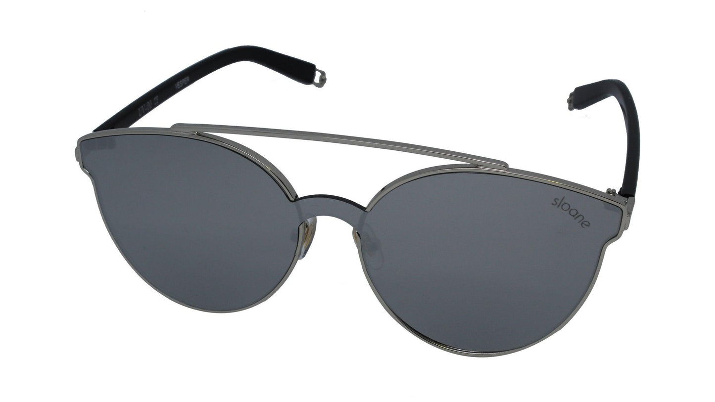 VESPER - Silver/Mirror - SLOANE Eyewear