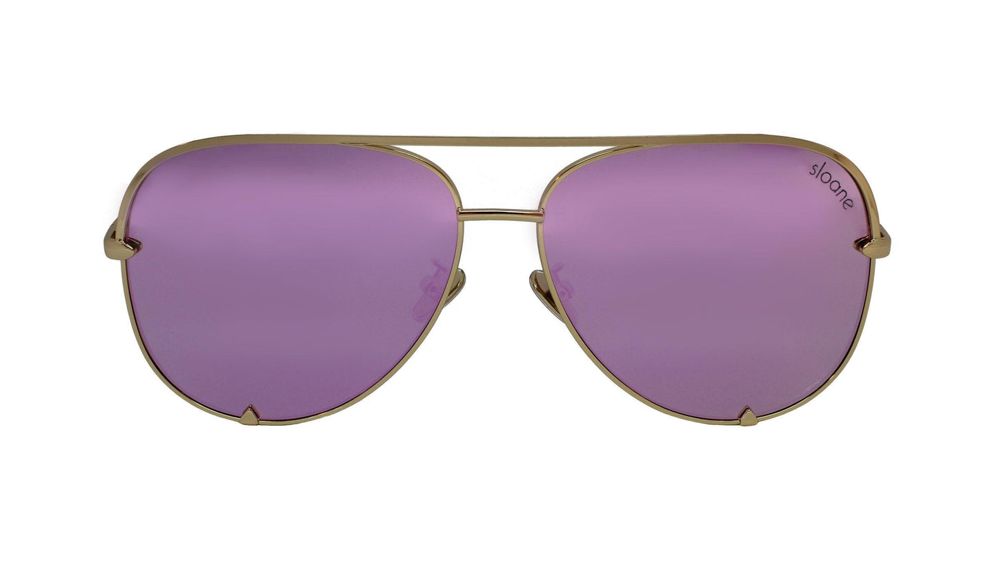 VICE - Gold/Violet - SLOANE Eyewear