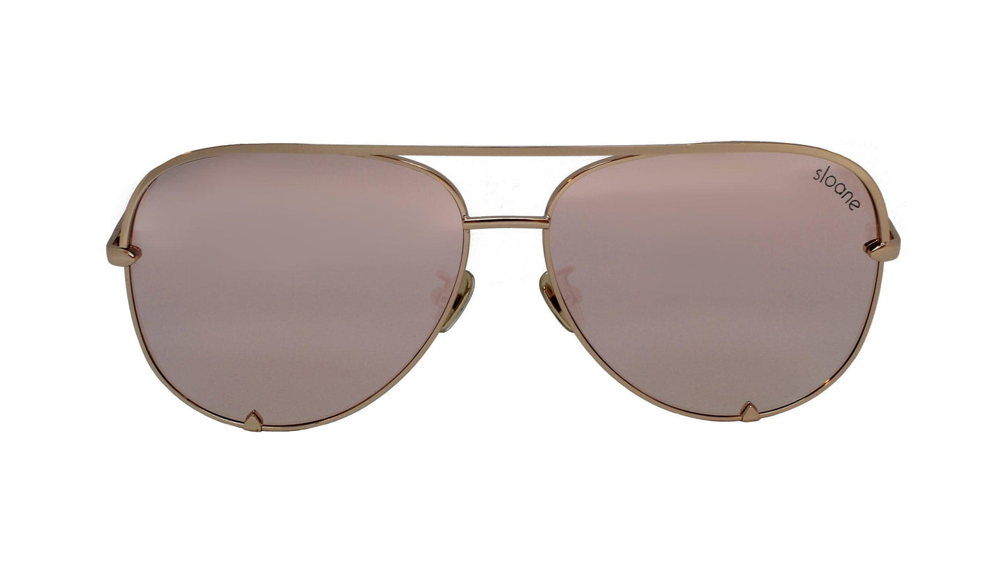 VICE - Rose Gold/Mirror - SLOANE Eyewear