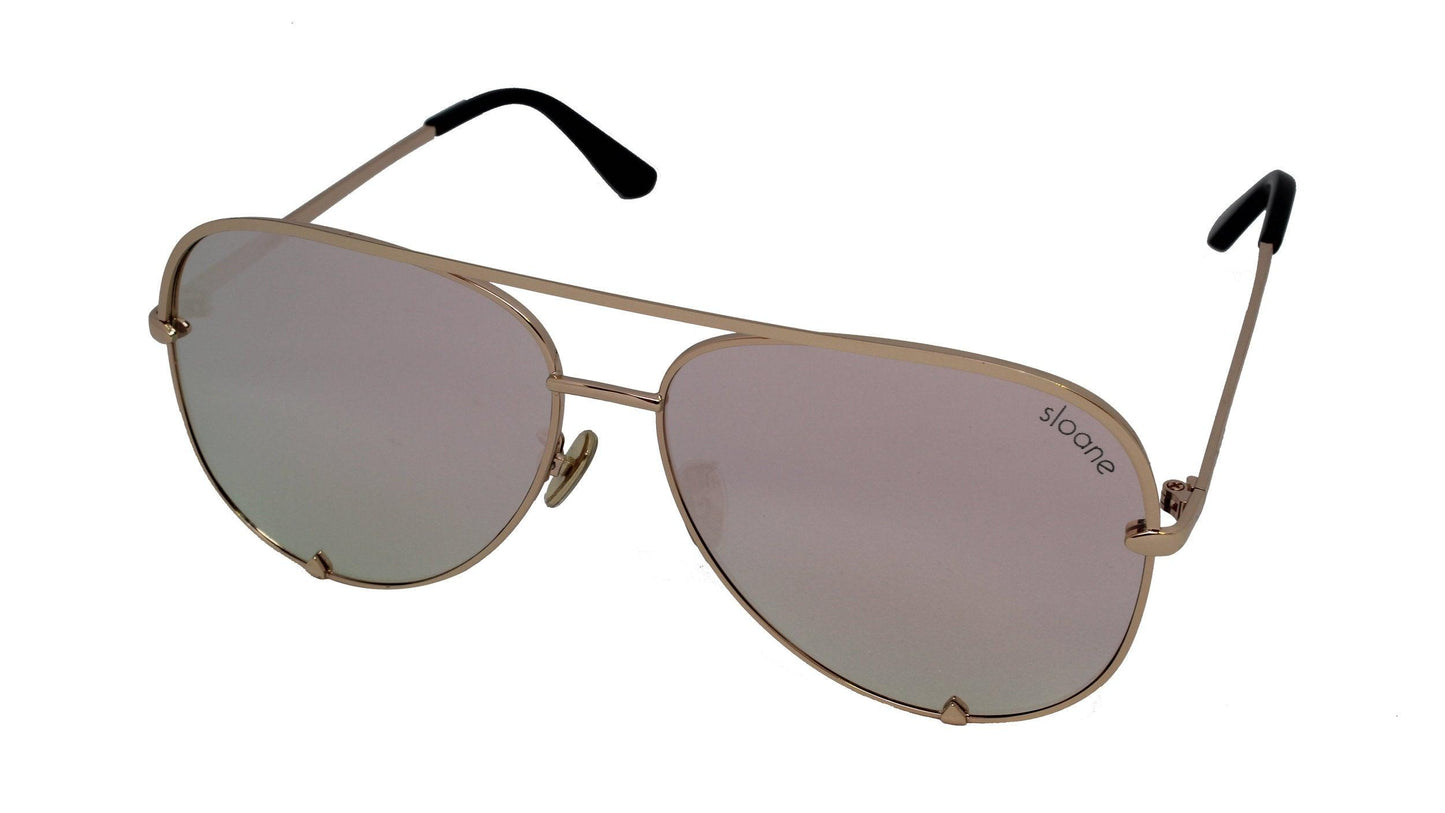 VICE - Rose Gold/Mirror - SLOANE Eyewear