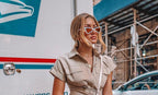 URSA - White/Brown - SLOANE Eyewear
