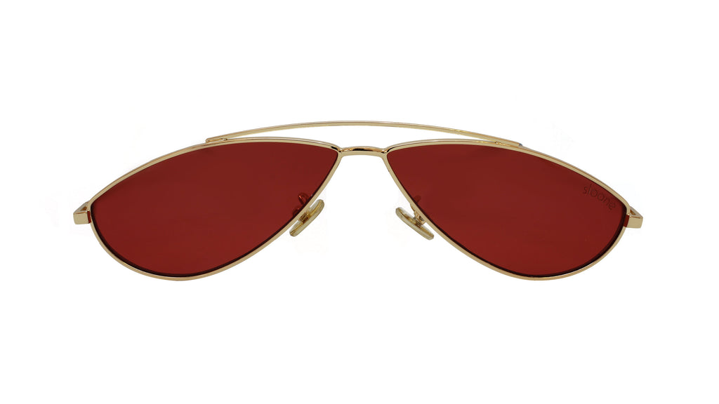 CYPHER - Gold/Dark Red Tint