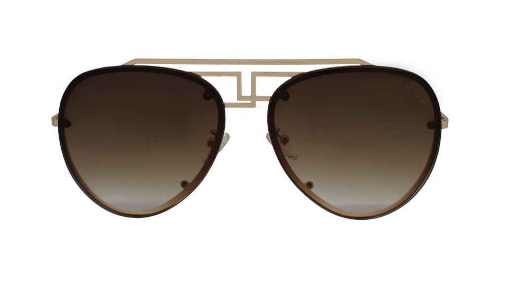 FAMKE - Gold/Brown