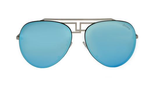 FAMKE - Silver/Blue Mirror
