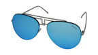 FAMKE - Silver/Blue Mirror