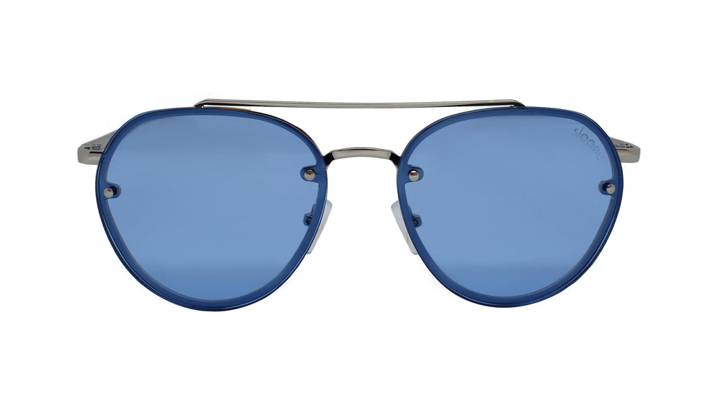 IZZY - Silver/Blue