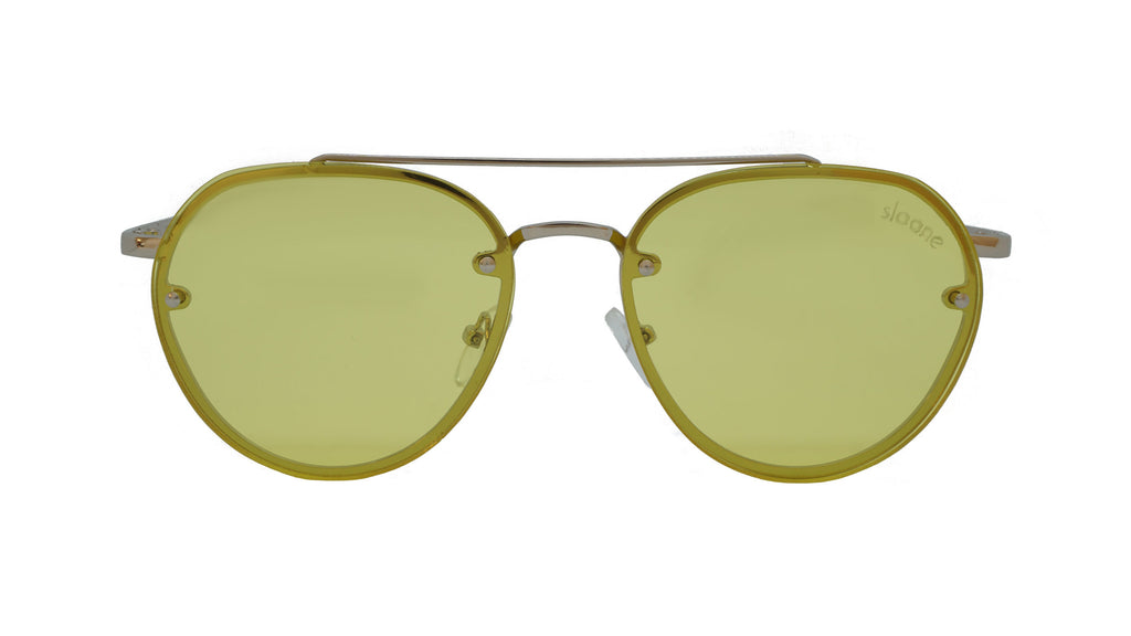 IZZY - Silver/Yellow