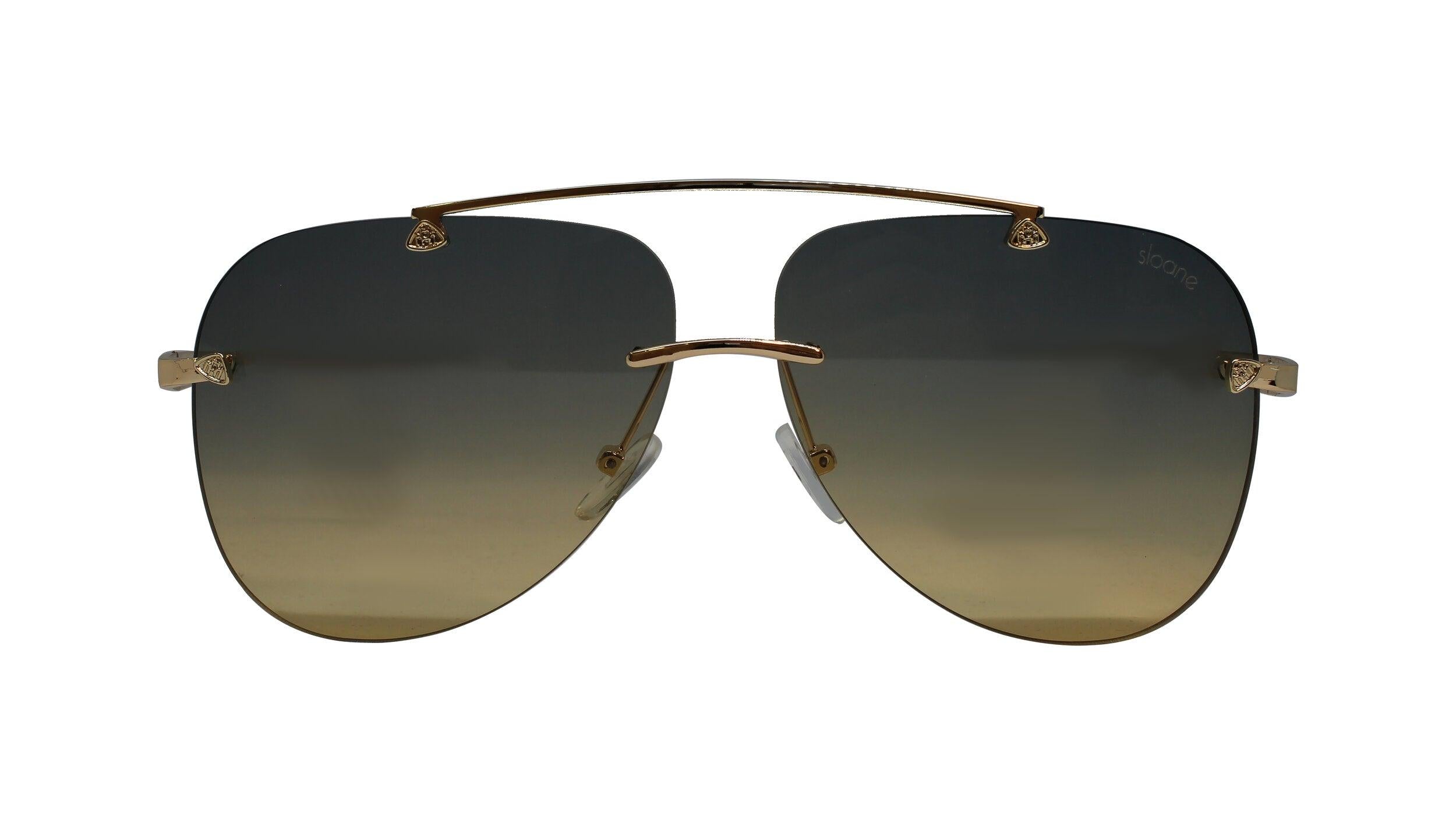 KAIDYN - Gold/Gray Gradient - SLOANE Eyewear