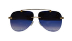 KAIDYN - Gold/Navy Mirror - SLOANE Eyewear