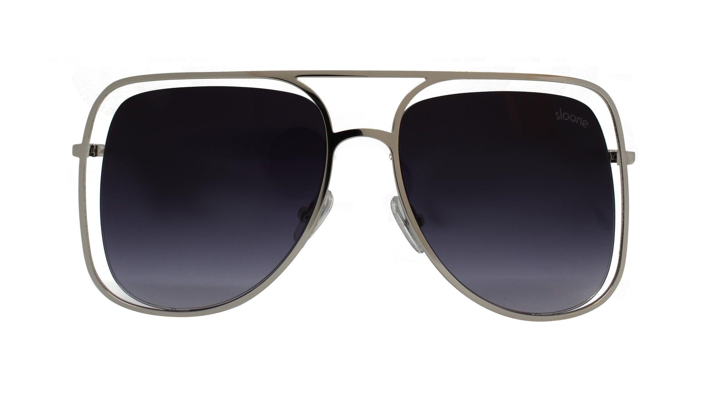 KATANA - Silver/Dark Purple - SLOANE Eyewear