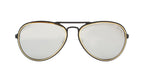 KEAWE - Black/Silver Mirror - SLOANE Eyewear