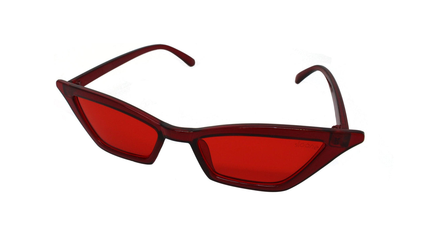 KIRA - Dark Red - SLOANE Eyewear