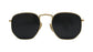MARSDEN -  Gold/Black - SLOANE Eyewear