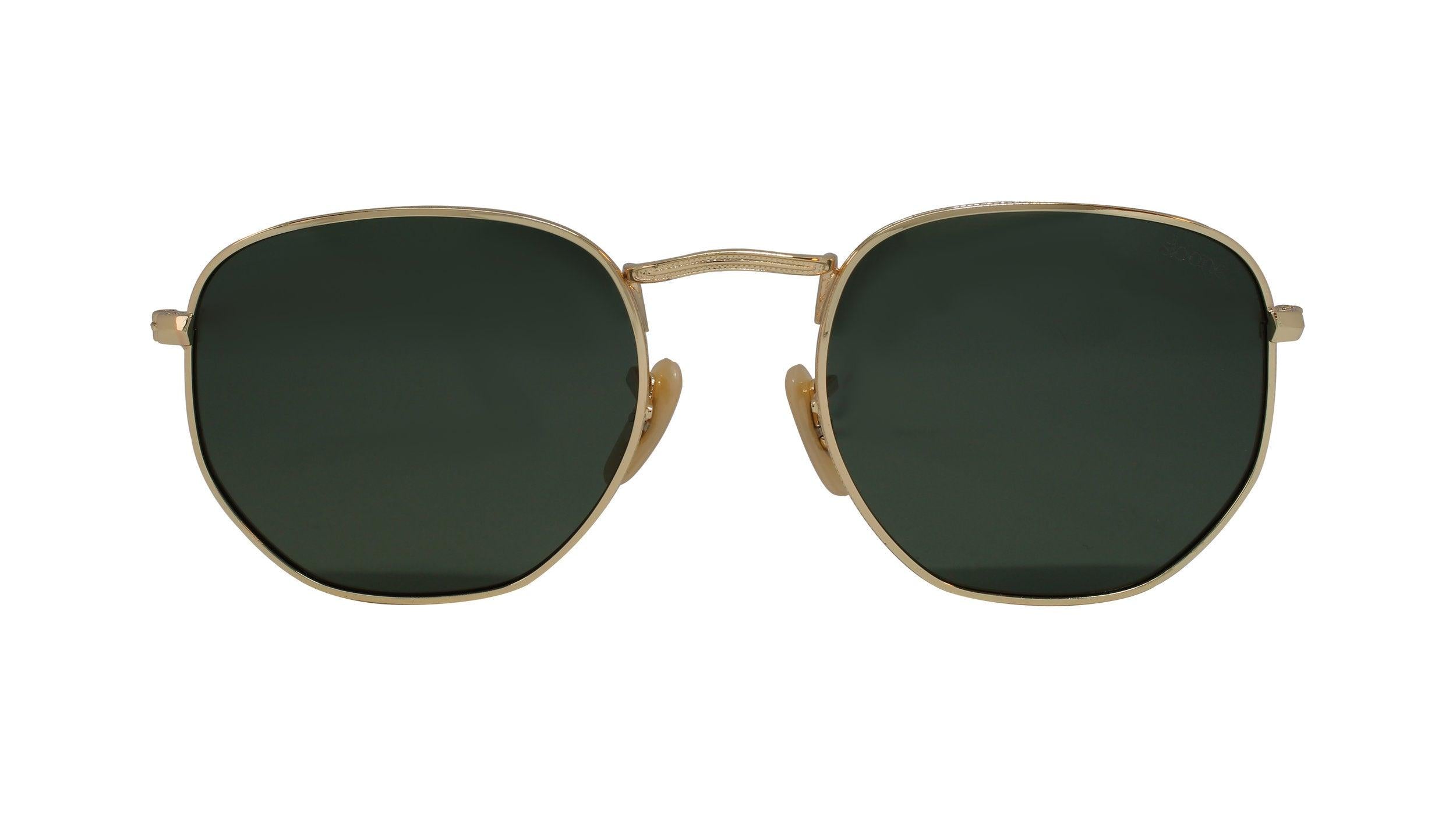 MARSDEN -  Gold/Olive Green - SLOANE Eyewear