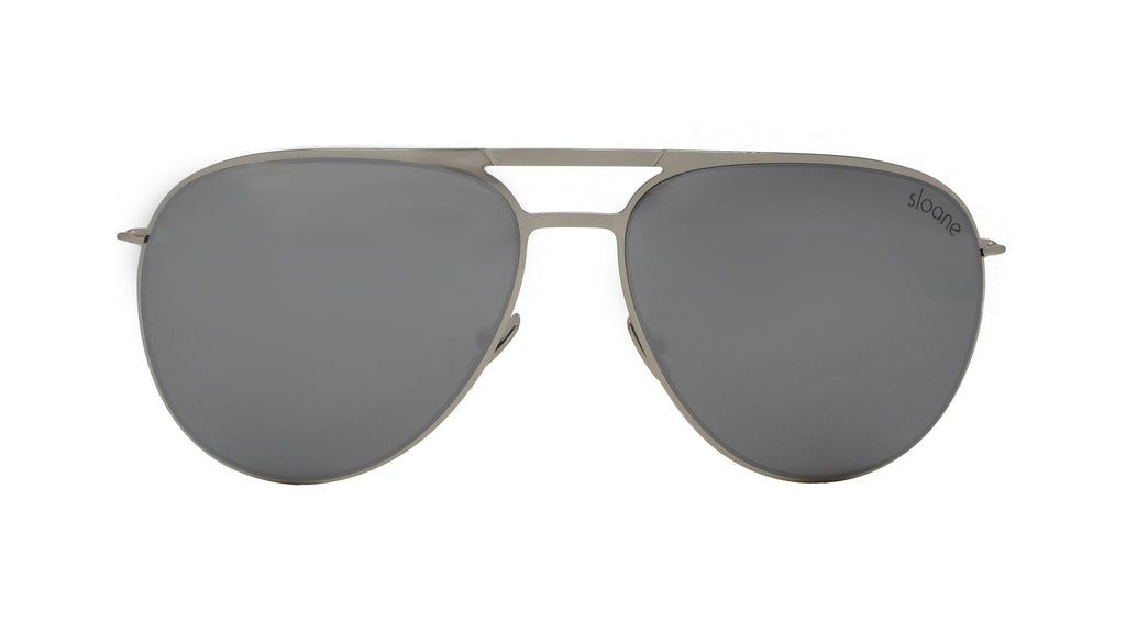 MERCURY - Silver Mirror - SLOANE Eyewear