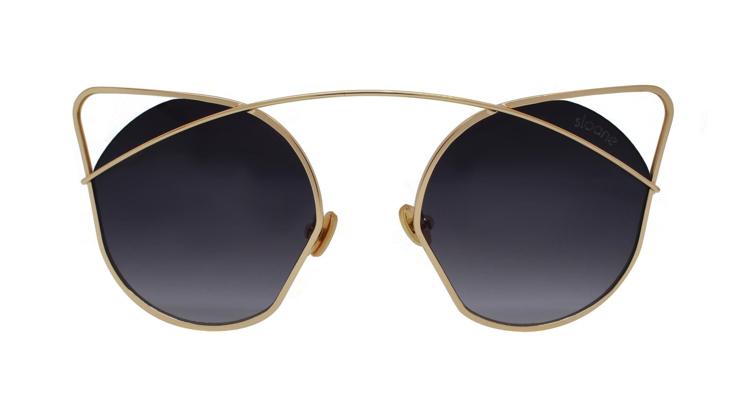 NEPTUNE - Gold/Dark Purple - SLOANE Eyewear